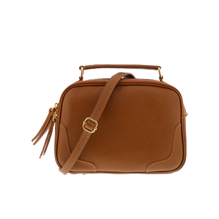 Andrea Cardone umhängetasche camel
