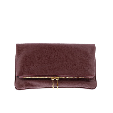 Andrea Cardone clutch bordeaux