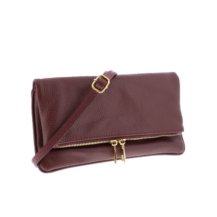 Andrea Cardone clutch bordeaux