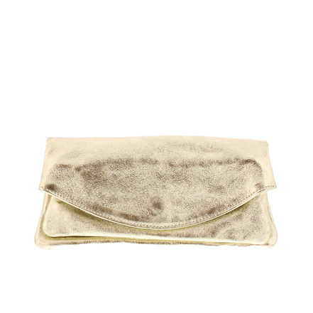 Andrea Cardone clutch gold