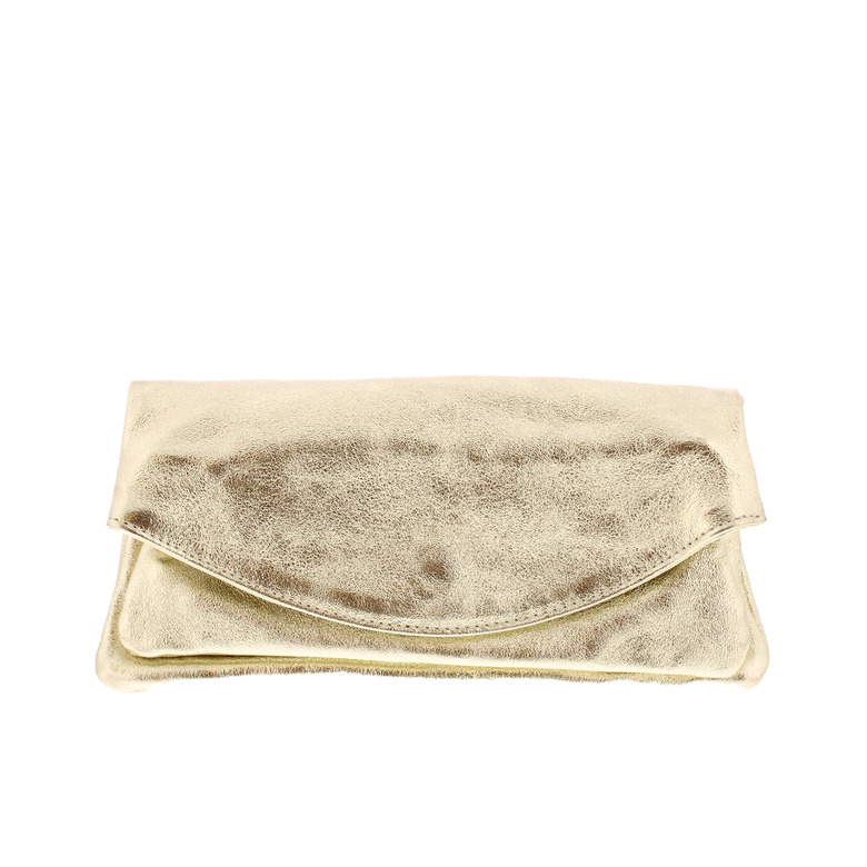 Andrea Cardone clutch gold