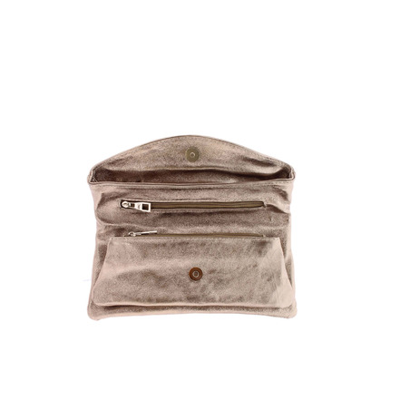 Andrea Cardone clutch gold