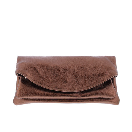 Andrea Cardone clutch bronze