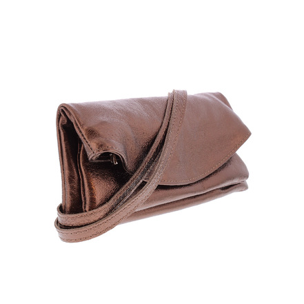 Andrea Cardone clutch bronze