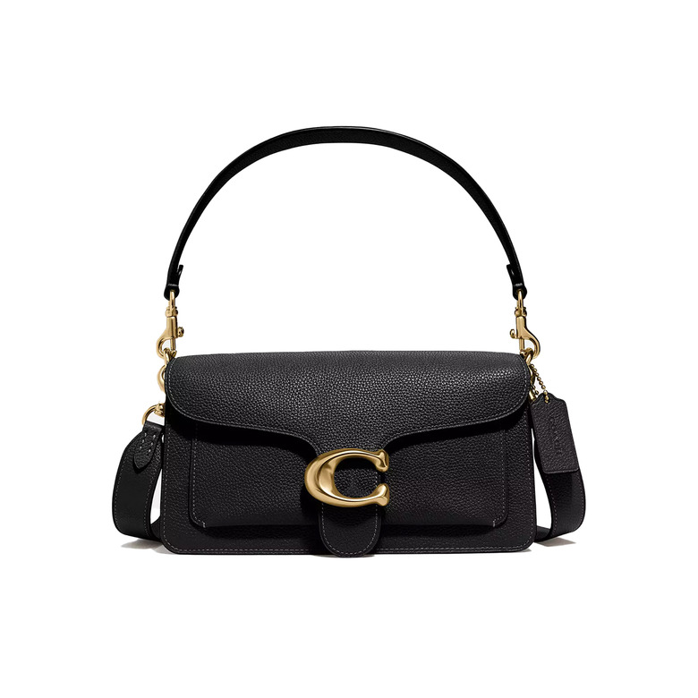 Coach schultertasche schwarz