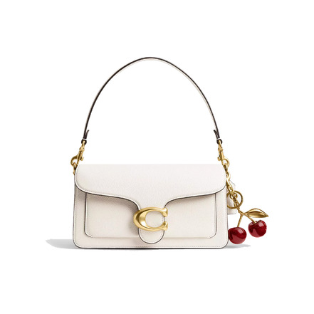 Coach schultertasche ecru