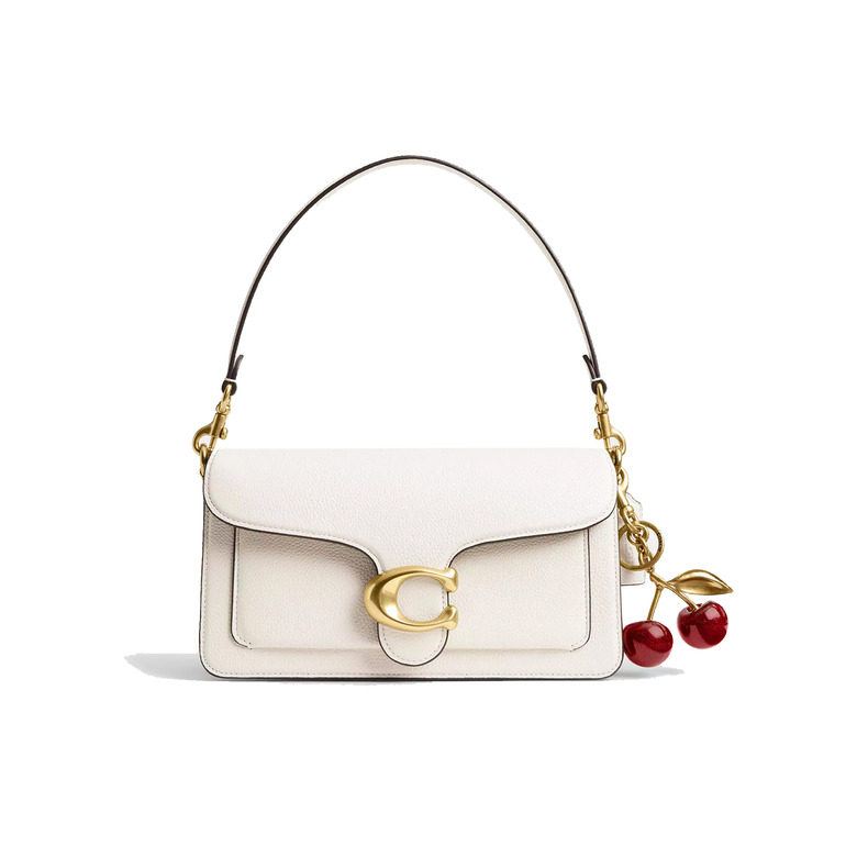 Coach schultertasche ecru