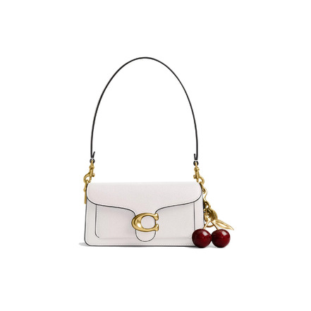 Coach schultertasche ecru