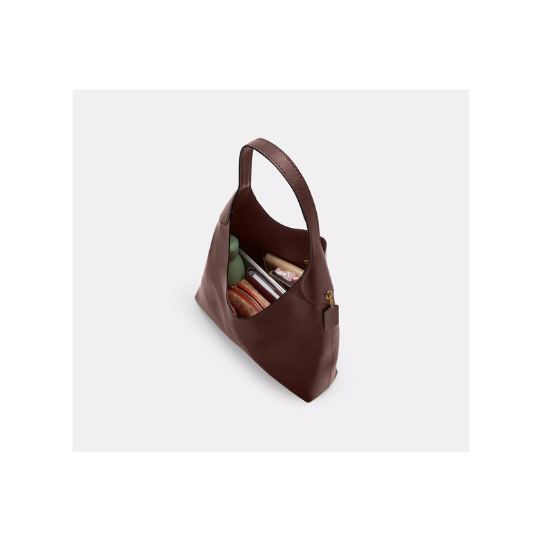Coach shoulder bag brown 3