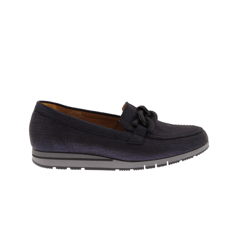 Gabor mokassins & halbschuhe blau