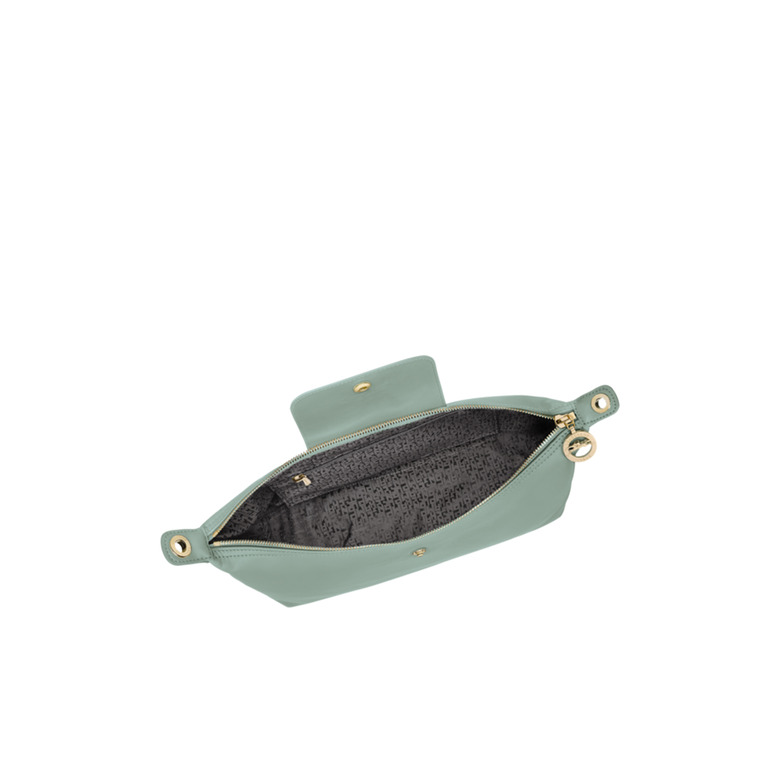 Longchamp sac porté épaule vert 4