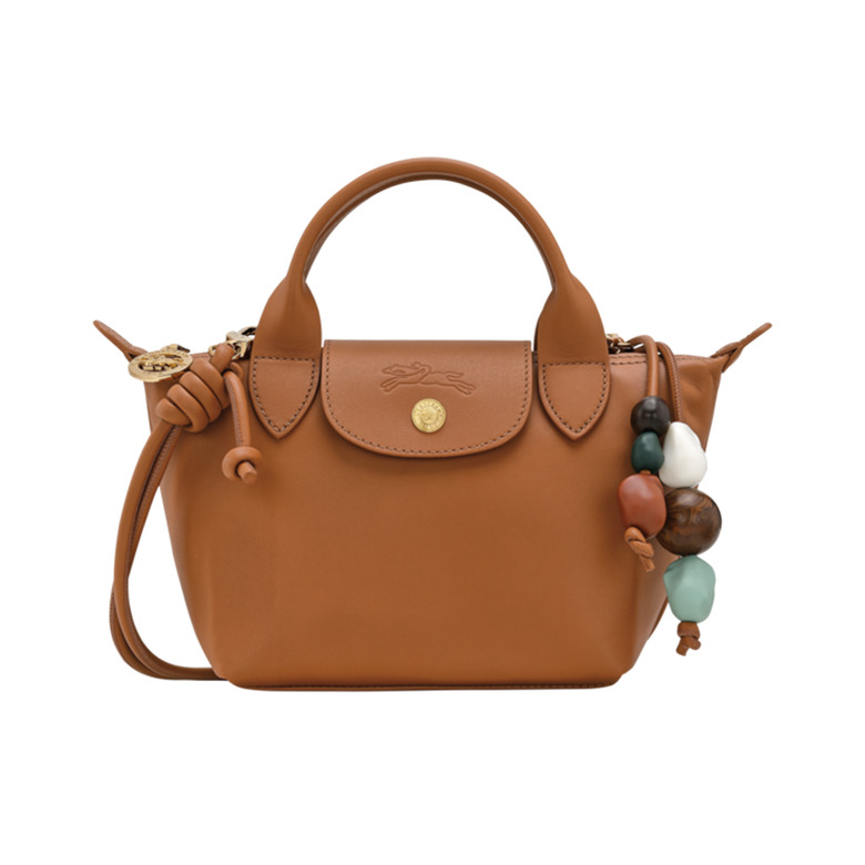 Longchamp sac à main brun