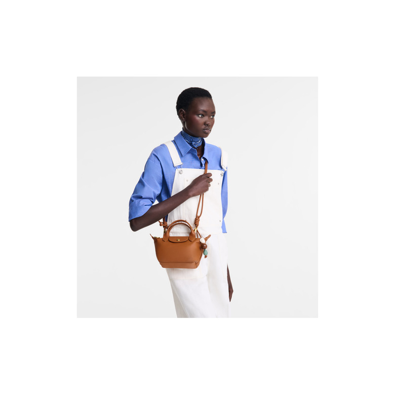 Longchamp sac à main brun 2