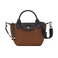 Longchamp handbag brown 1