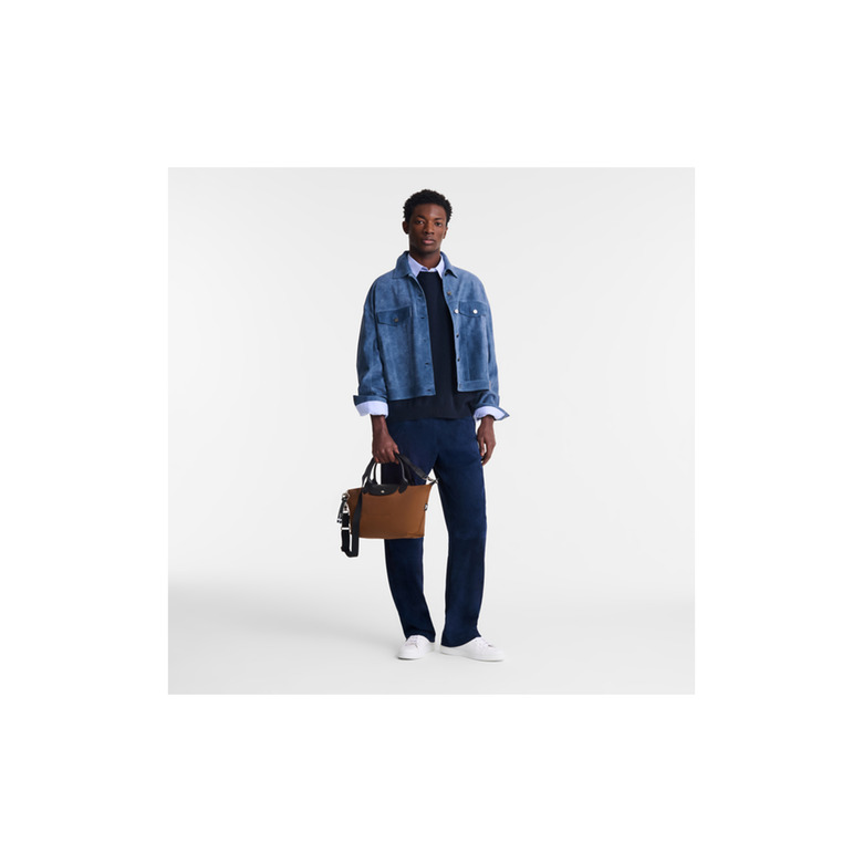 Longchamp sac à main brun 4
