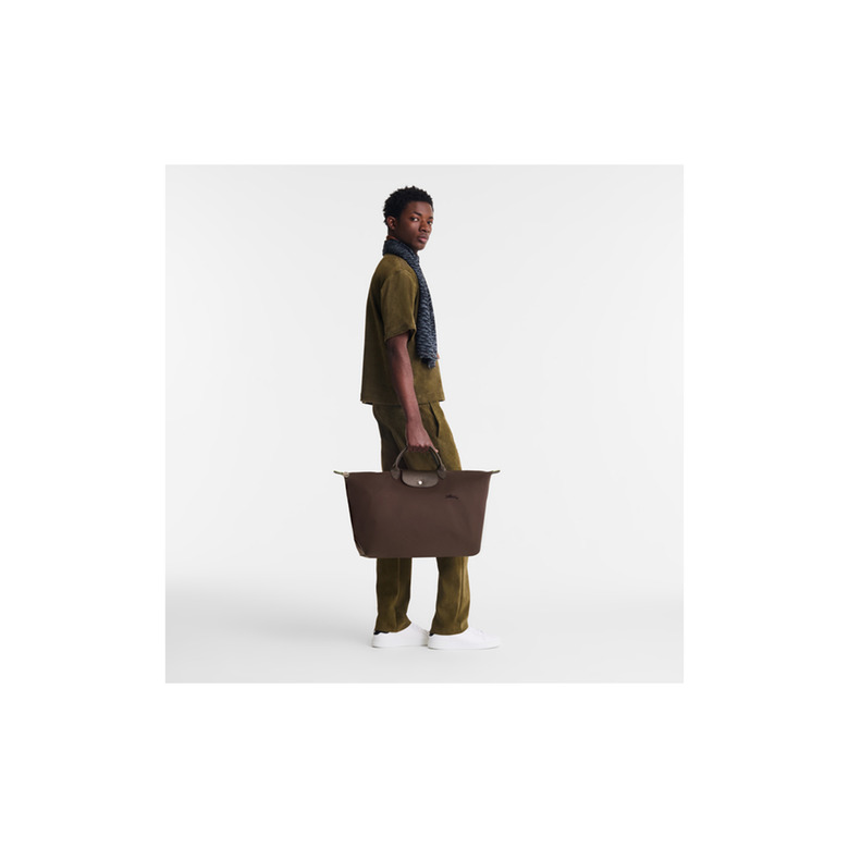 Longchamp sac de voyage brun 4
