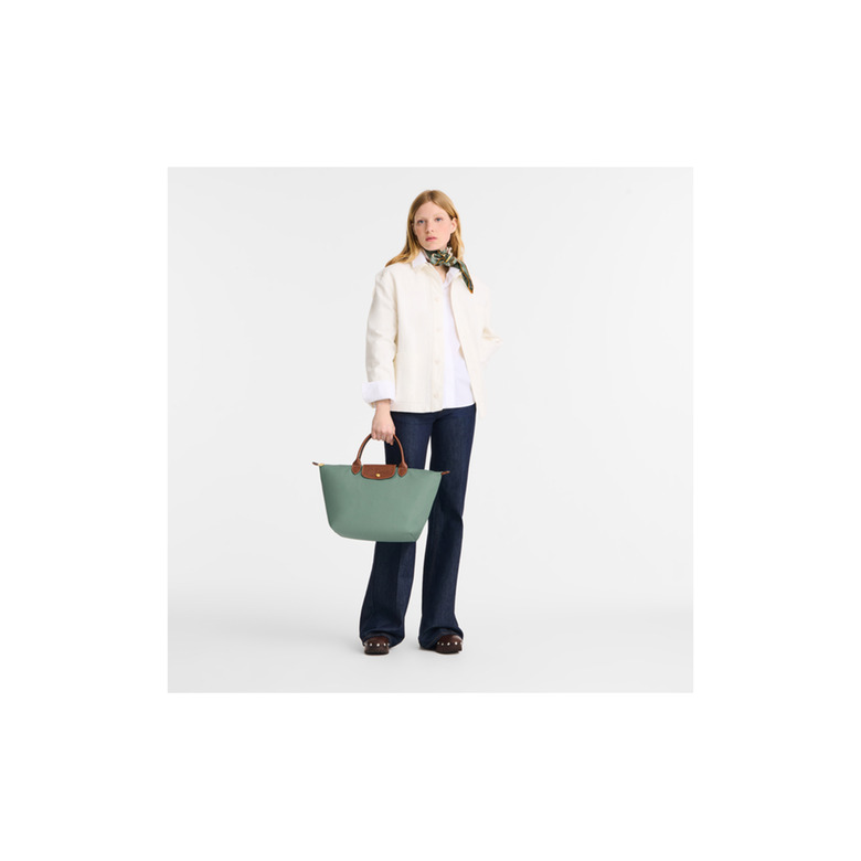 Longchamp sac à main vert 5