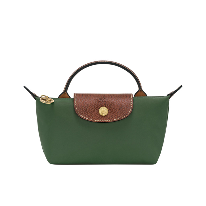 Longchamp sac à main vert