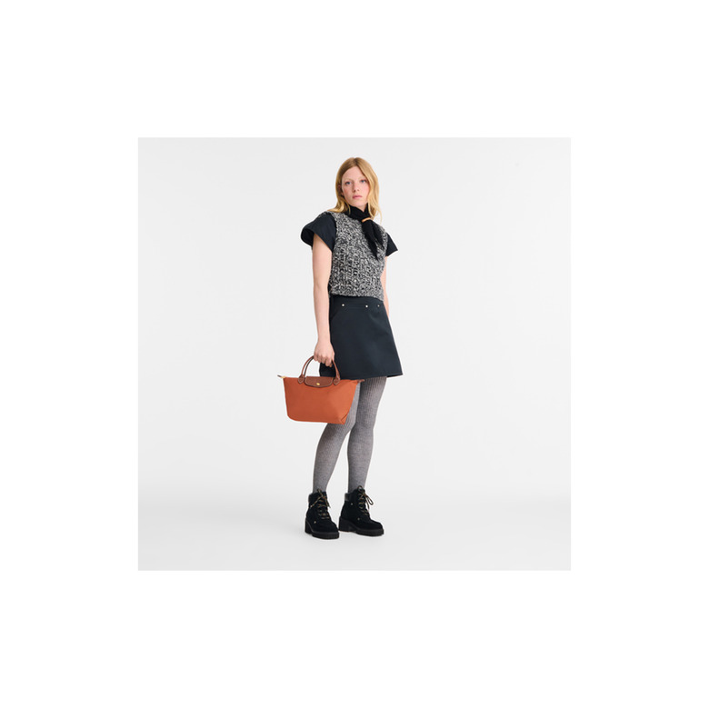 Longchamp handbag orange 5