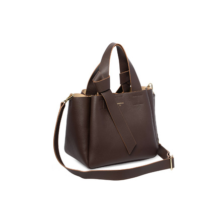 Crinkles Sibel handtasche braun