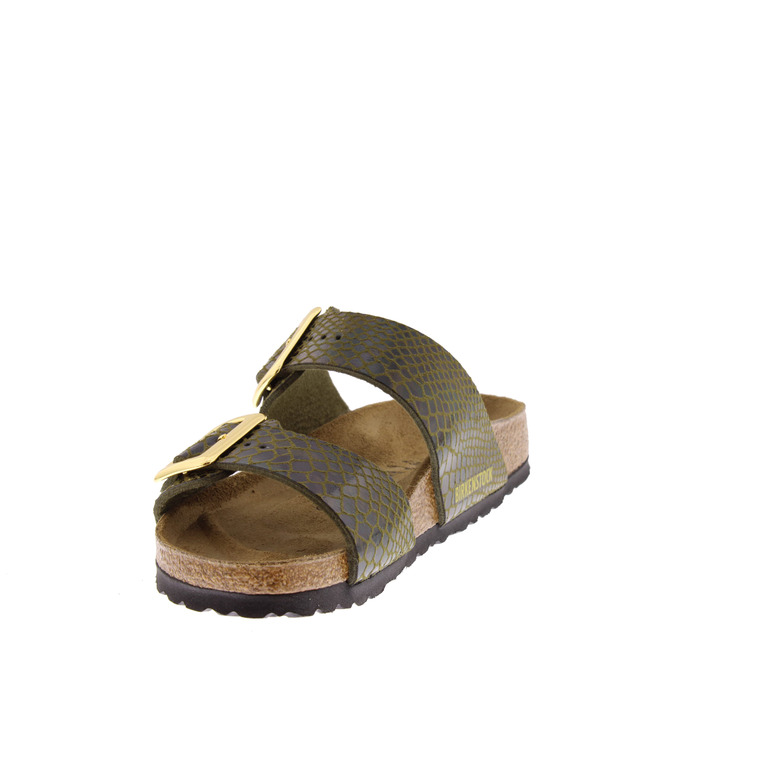 Birkenstock thong slippers brown 3