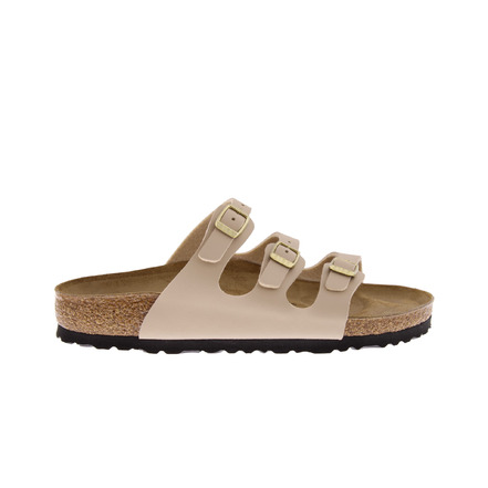Birkenstock thong slippers lightbrown
