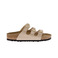 Birkenstock thong slippers lightbrown 1