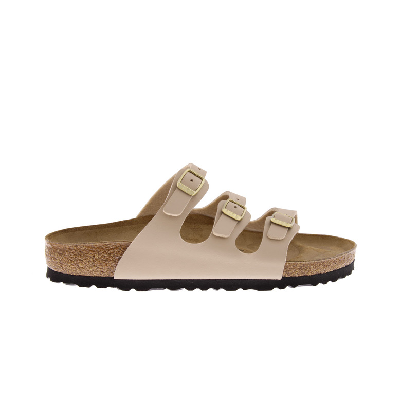 Birkenstock thong slippers lightbrown