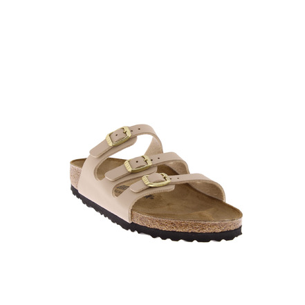 Birkenstock thong slippers lightbrown