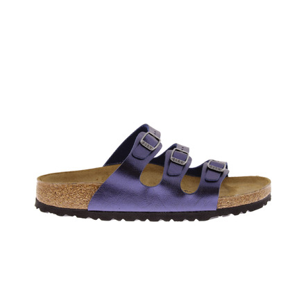 Birkenstock slippers blauw