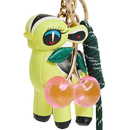Essentiel porte-clés vert