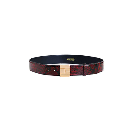 Essentiel gürtel bordeaux
