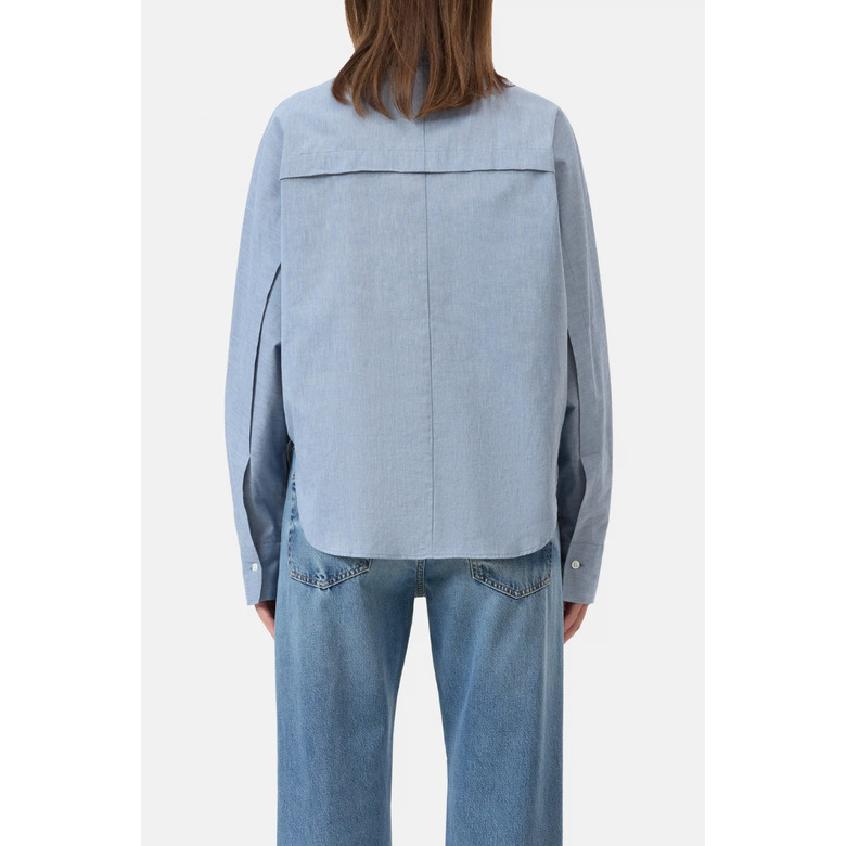 Closed bluse blau 3