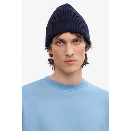 Colorful Standard beanie blue