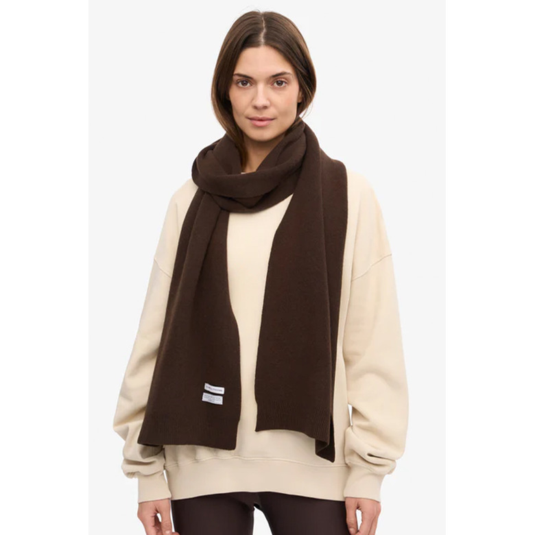 Colorful Standard scarf brown 2