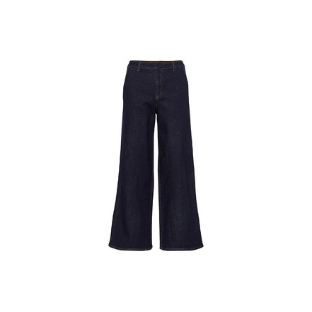 Cream jeans blau