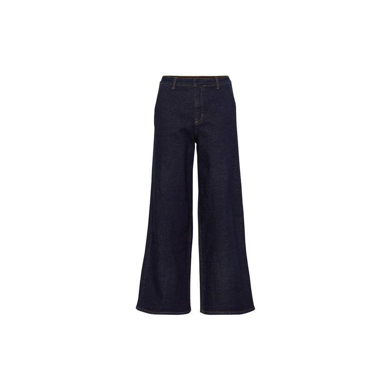 Cream jeans blau