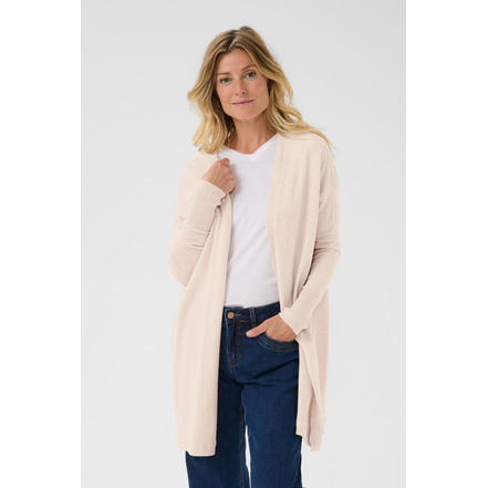 Cream strickjacke ecru
