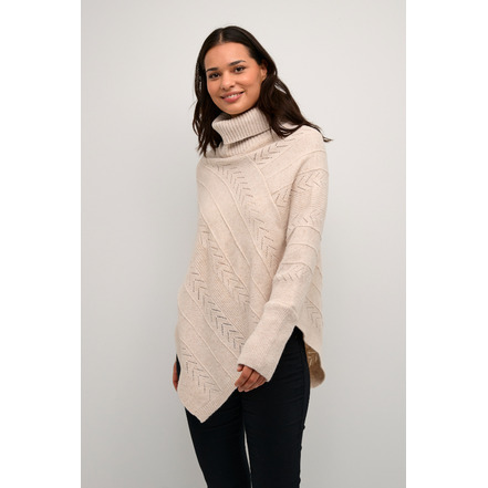 Cream trui beige