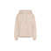 Cream hoodie lightbrown 1