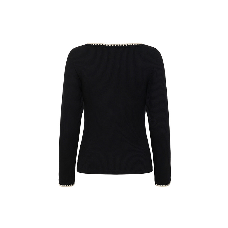Cream t-shirt schwarz 2
