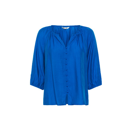 Cream blouse blauw