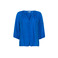 Cream blouse blauw 1