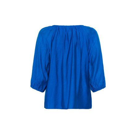 Cream blouse blauw