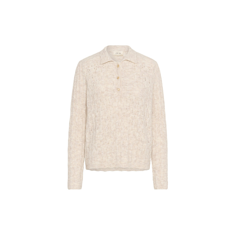 Cream trui beige 1