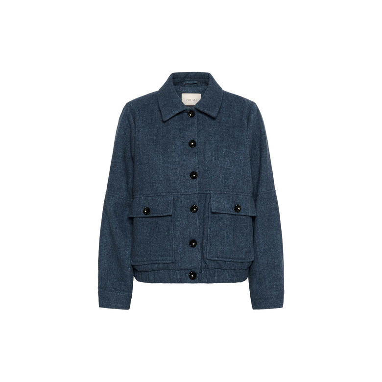 Cream weste blau 1