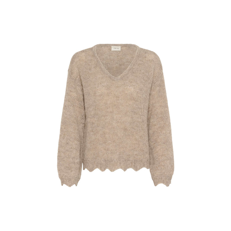 Cream trui beige