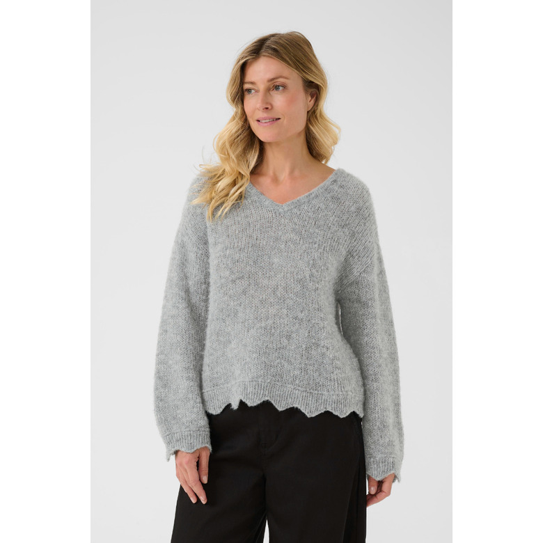 Cream pullover grau 2