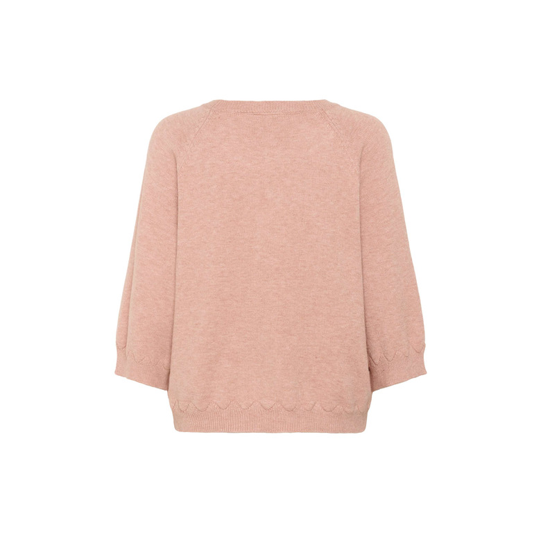 Cream pullover rosa 2