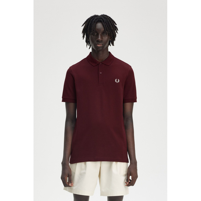 Fred Perry polo bordeaux 2